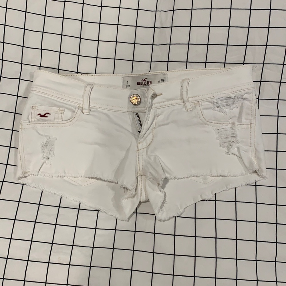 Hollister jean shorts